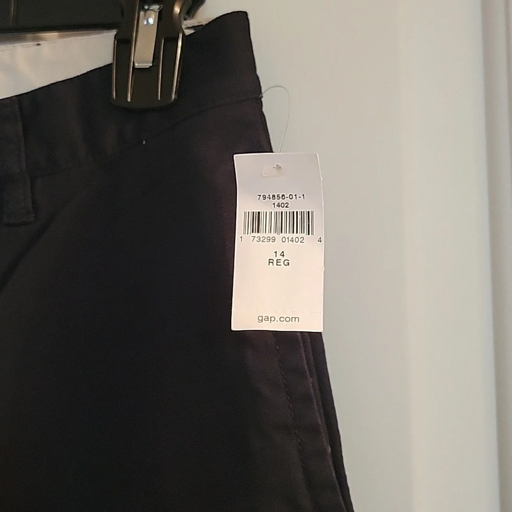 Gap boys black pants 14
